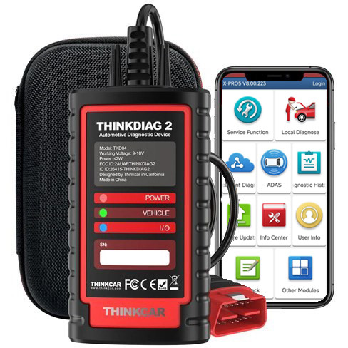 دستگاه دیاگ ThinkDiag 2 با پکیج تخصصی XPRO5 (لانچ X431 Pro) با گارانتی اصالت کالا و نرم افزار